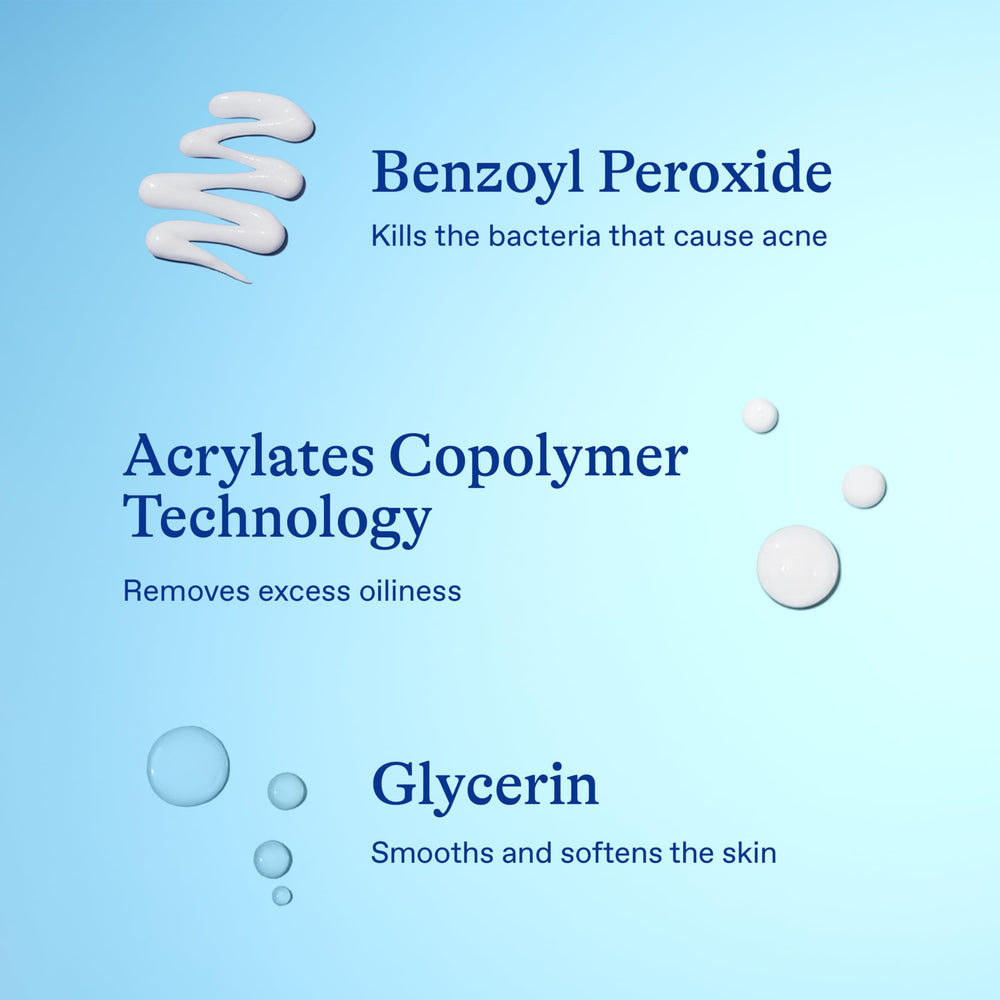 Differin spot treatment application on dry skin supports precise blemish targeting.