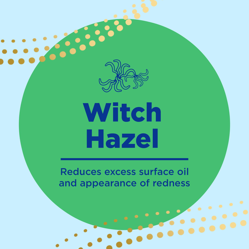 Differin Witch Hazel Toner cotton pad usage demonstrates soothing, oil-control benefits