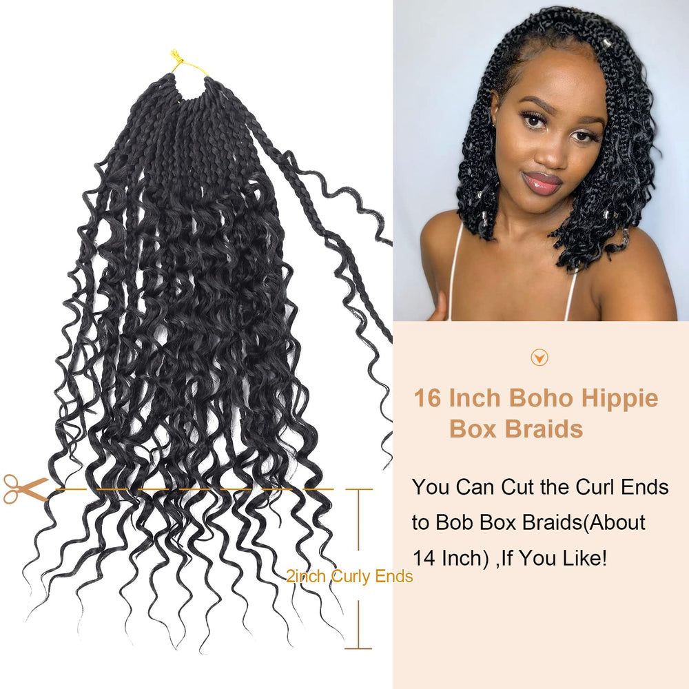 Diha crochet braids 16-inch kit for easy styling and volume.