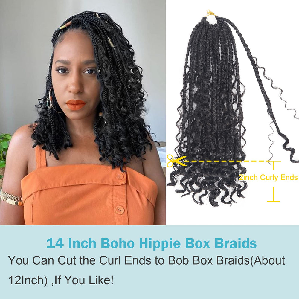 Diha Goddess Bohemian Box Braids natural shine adds bold daily style.