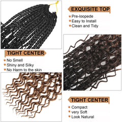 Diha Goddess Box Braids kit provides eight packs for quick, full coverage.