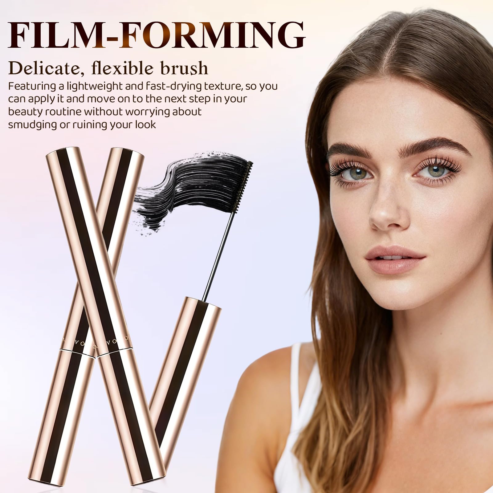 Diinou long-lasting mascara maintaining curl from morning to night