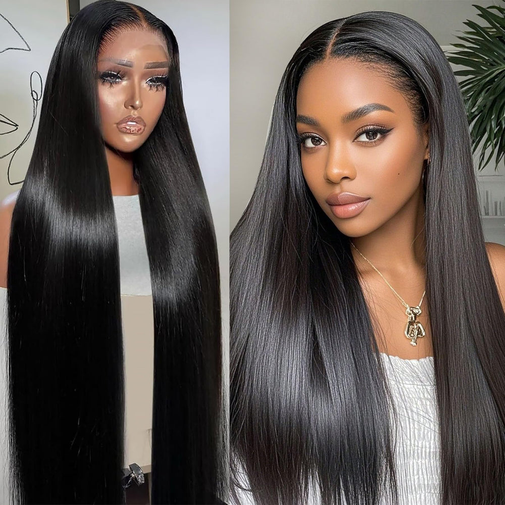 Dilraba 30-inch lace front wig with HD lace for a natural hairline