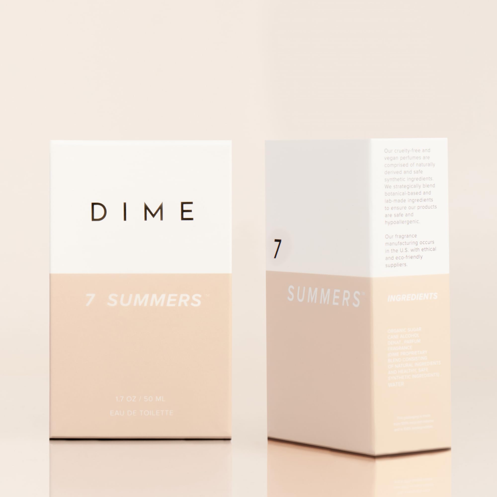 DIME 7 Summers spray scene illustrating convenient, everyday application.
