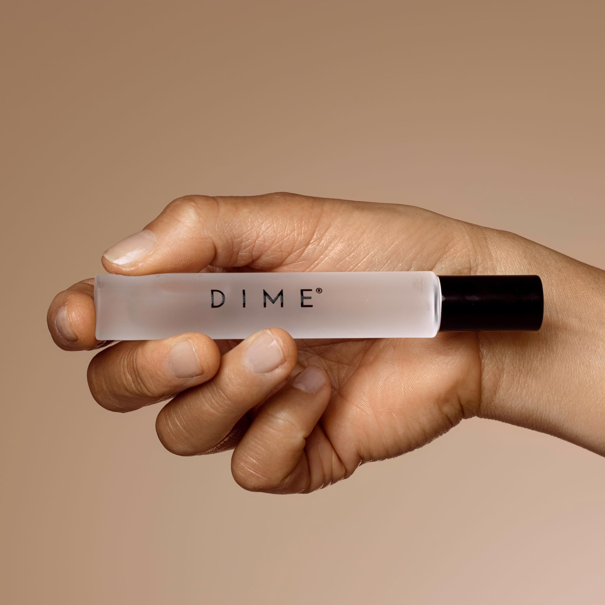 DIME Core Memory perfume bottle focuses on frozen grapefruit peel for a zesty lift.