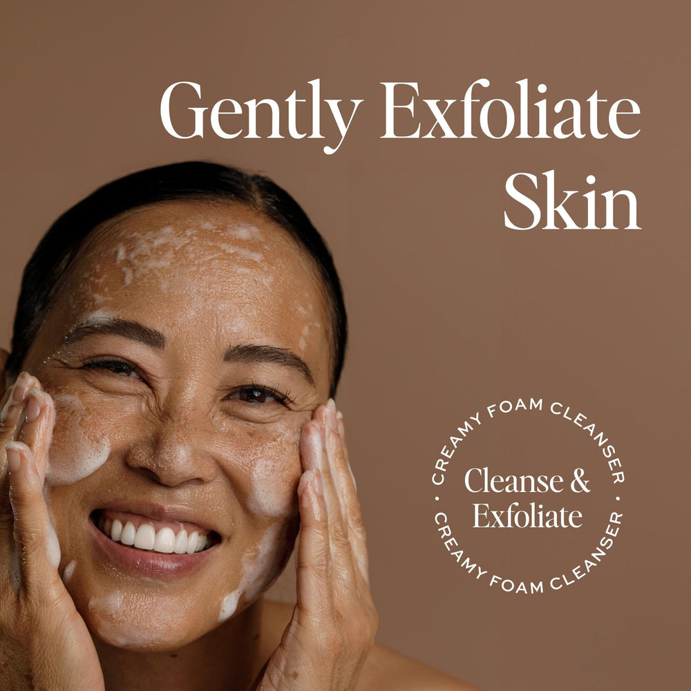DIME Beauty Creamy Foam Cleanser packaging front highlights vegan and cruelty-free claim.