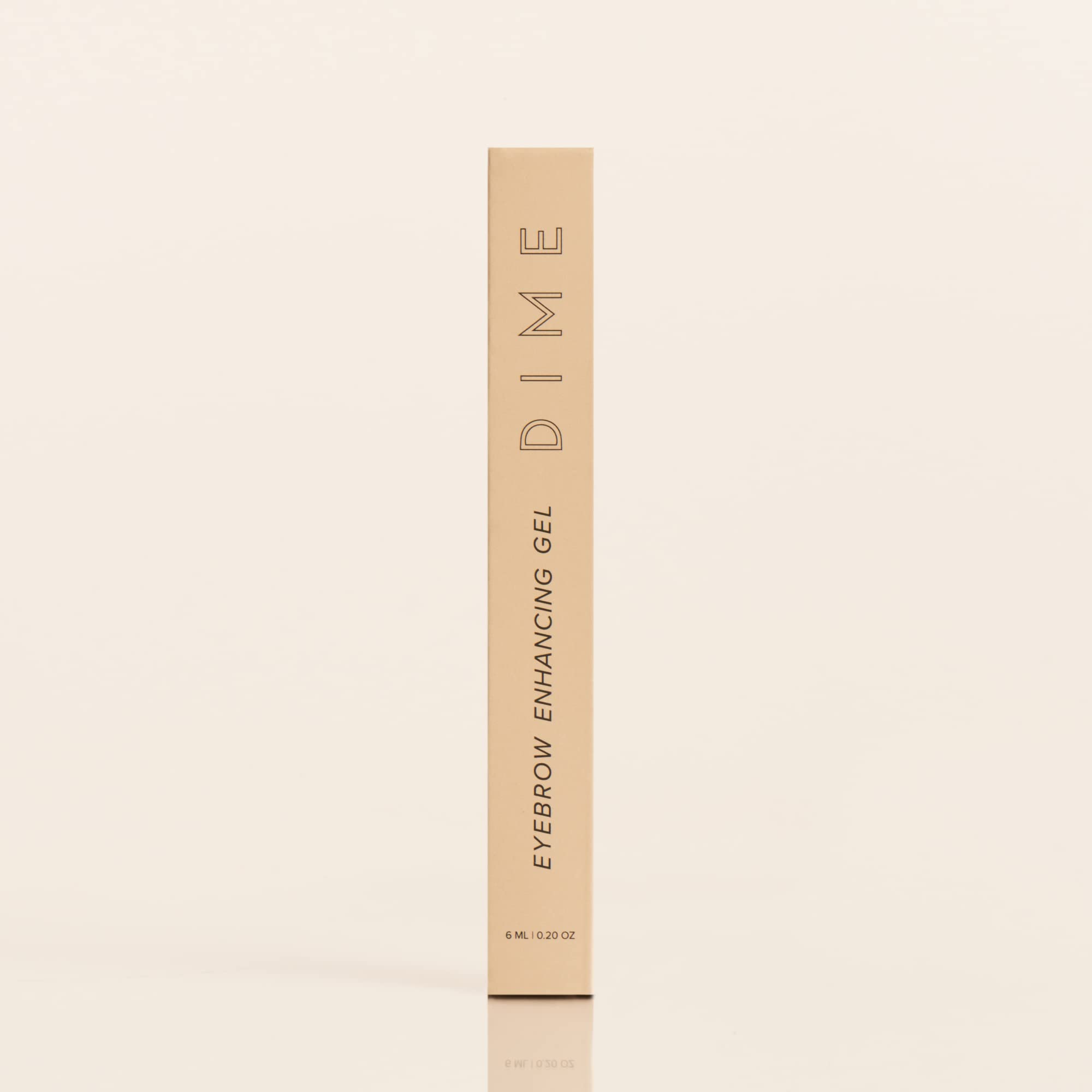 DIME formula features peptides and botanicals for brow care.