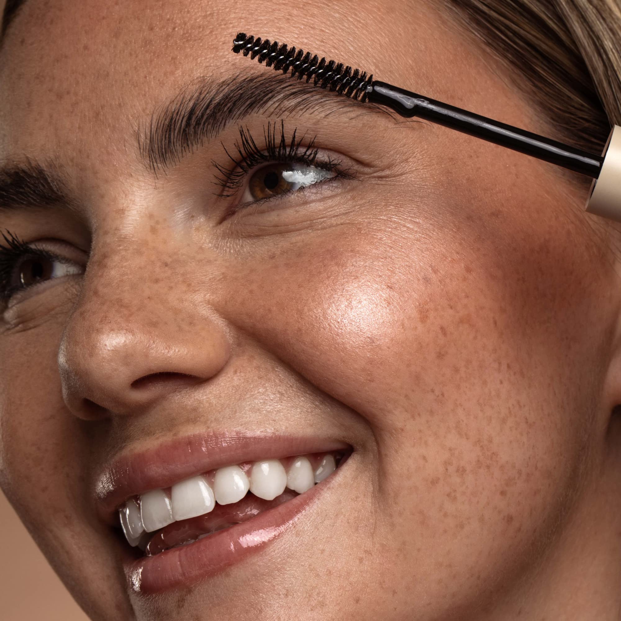 DIME Beauty Eyebrow Enhancing Gel used on lashes as clear mascara.