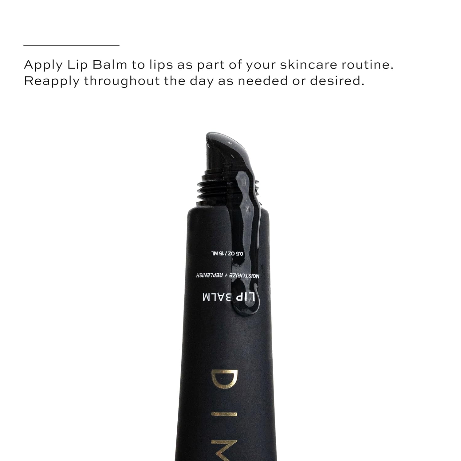 0.5 oz lip balm tube shown as a portable option.