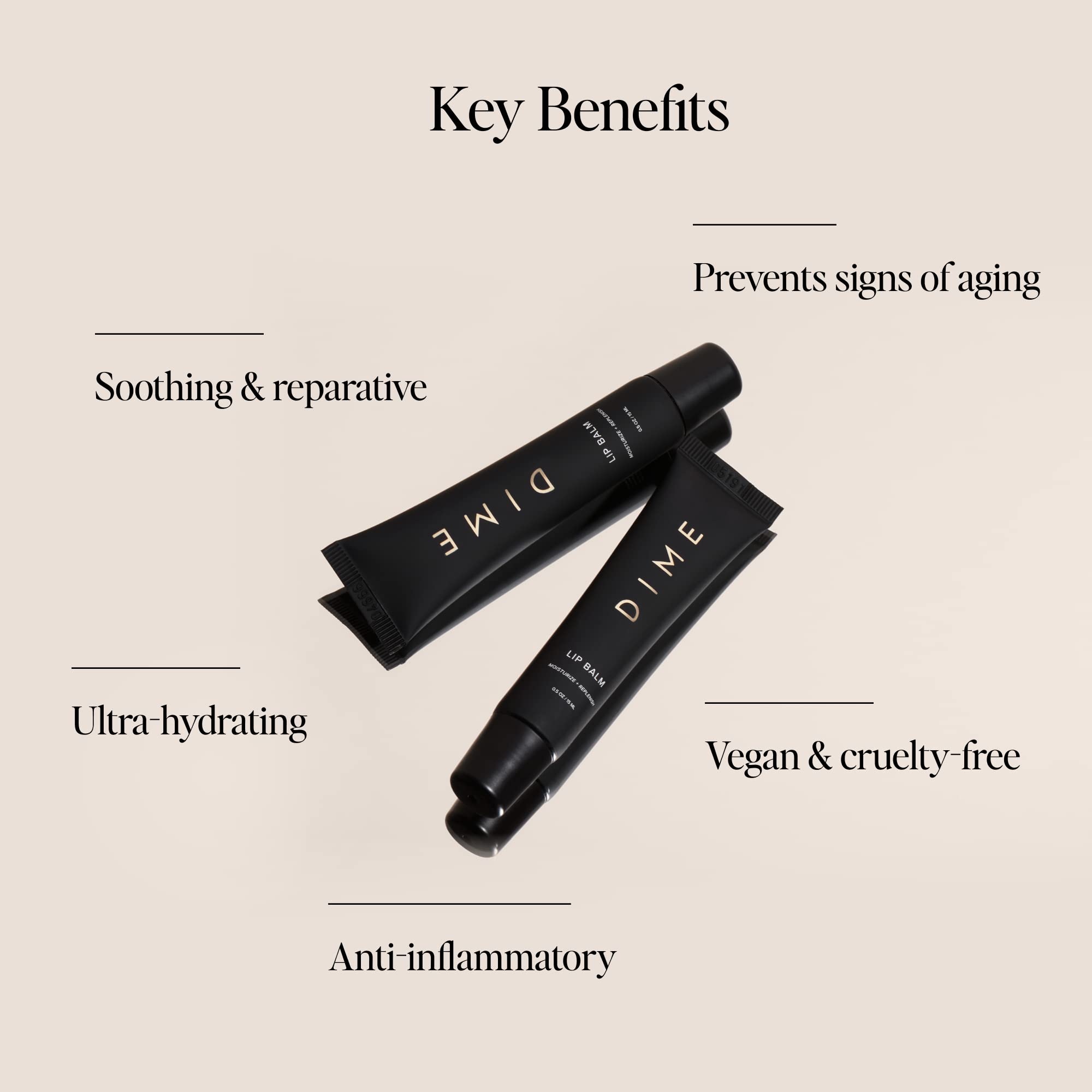 Vanilla and cocoa butter contribute aroma and comfort on lips.