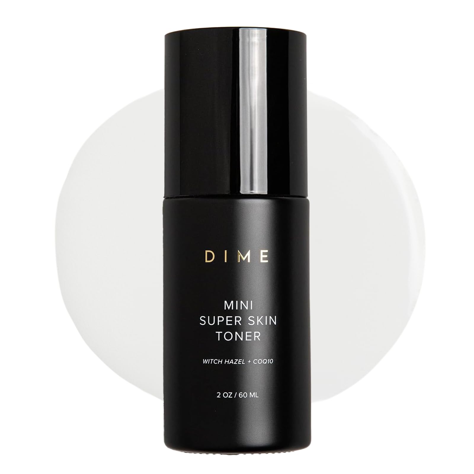 DIME Beauty mini skin toner bottle for travel-friendly skincare