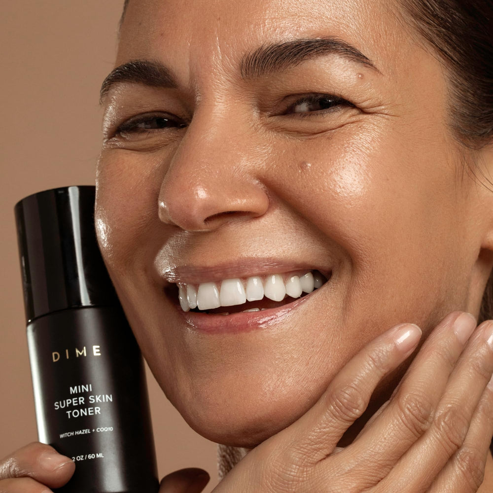 Using DIME toner after cleansing as part of routine