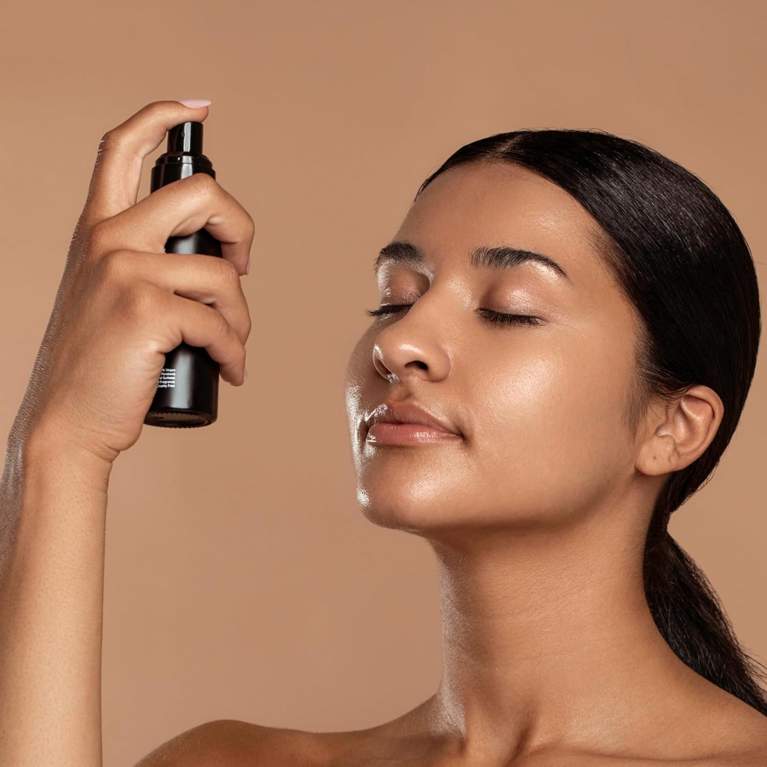 DIME Beauty on-the-go mist compact for quick refresh during travel