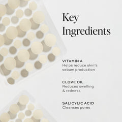 DIME Beauty Power Patch salicylic acid action helps clear blemishes.