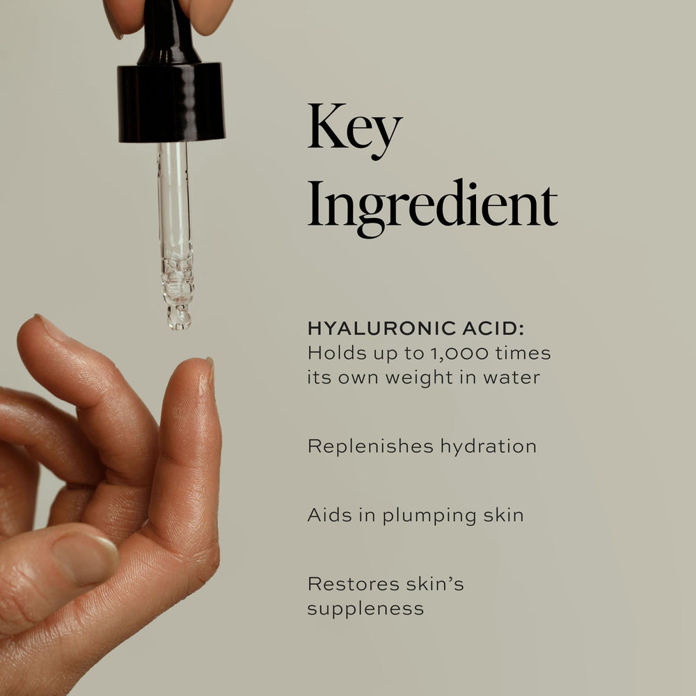 DIME Beauty serum being applied to face for a refreshed glow.