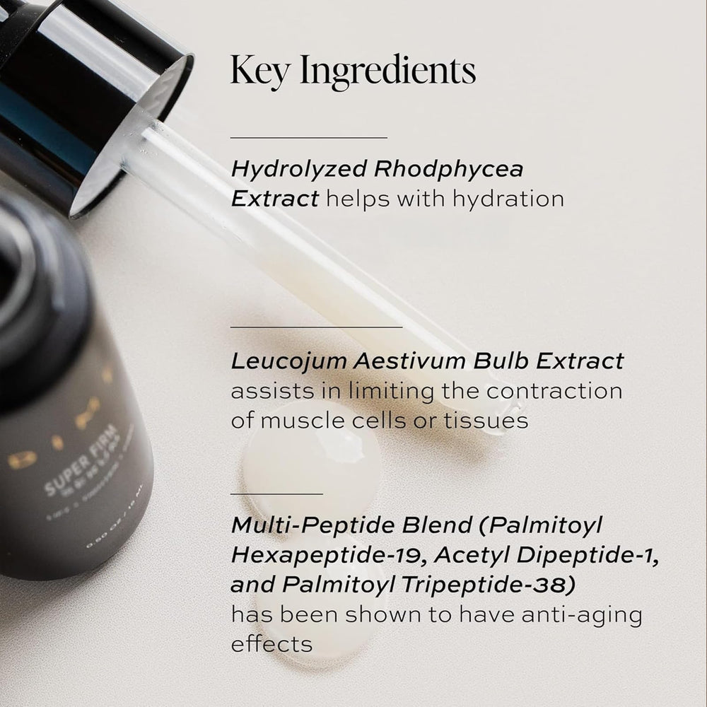 Eye area focus of DIME serum to address fine lines with velvety finish