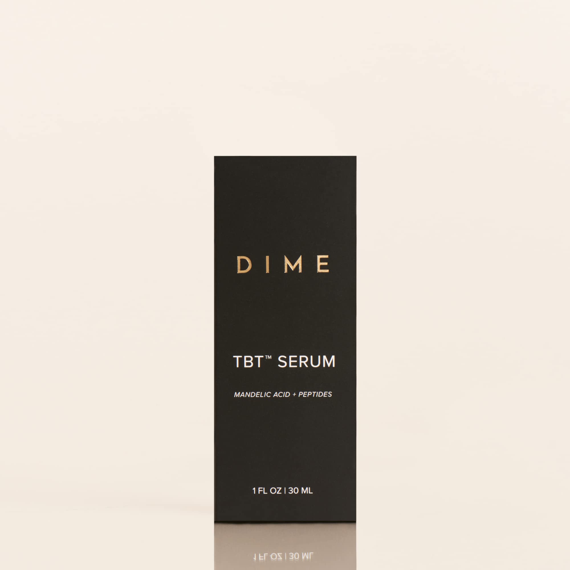 DIME Beauty TBT Serum with green tea and oils for antioxidant nourishment.