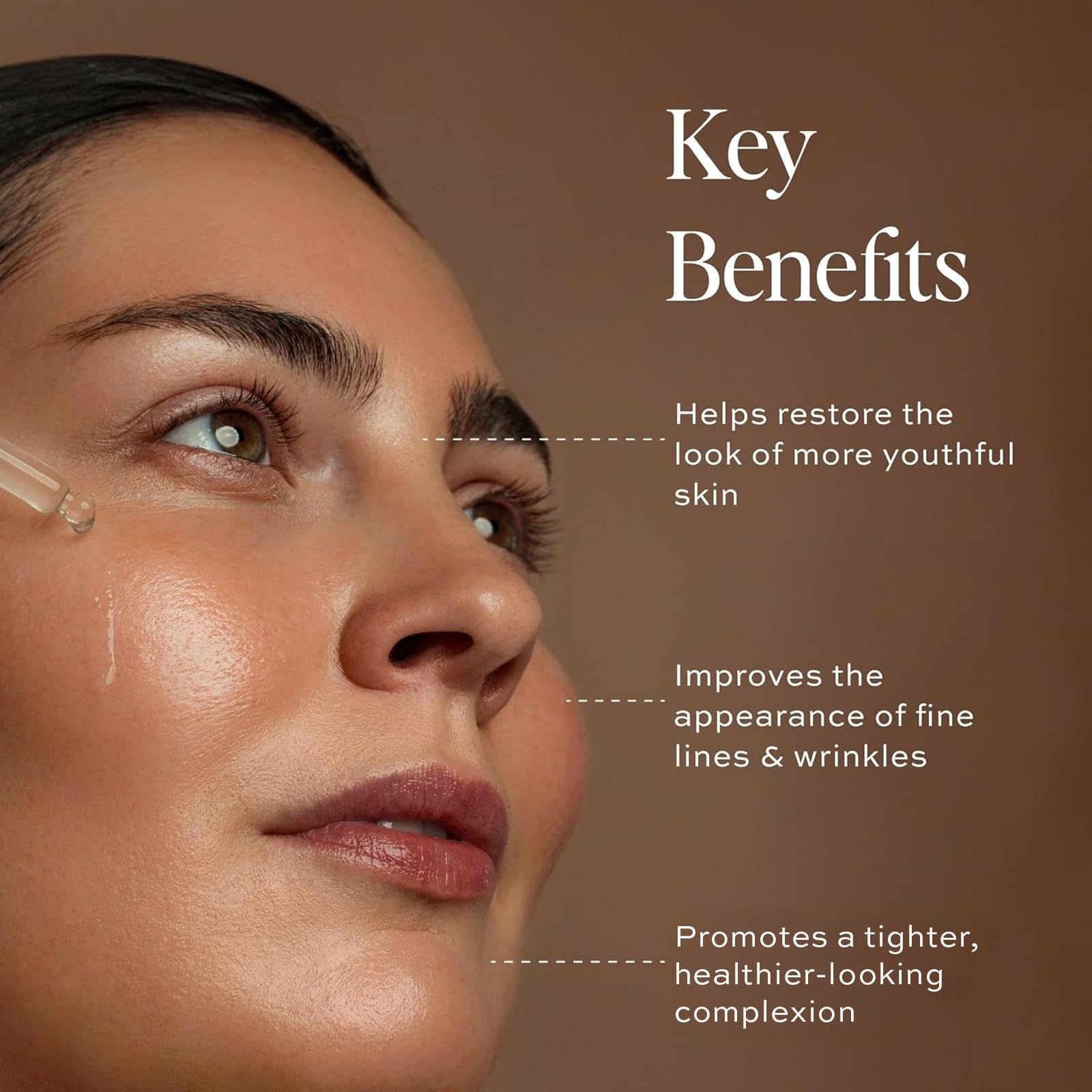 DIME Beauty TBT Serum packaging close-up highlighting sustainable packaging.