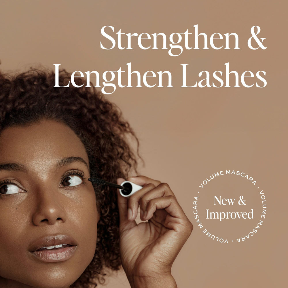 DIME Beauty Volume Mascara delivers smudge-free wear on protected lashes.