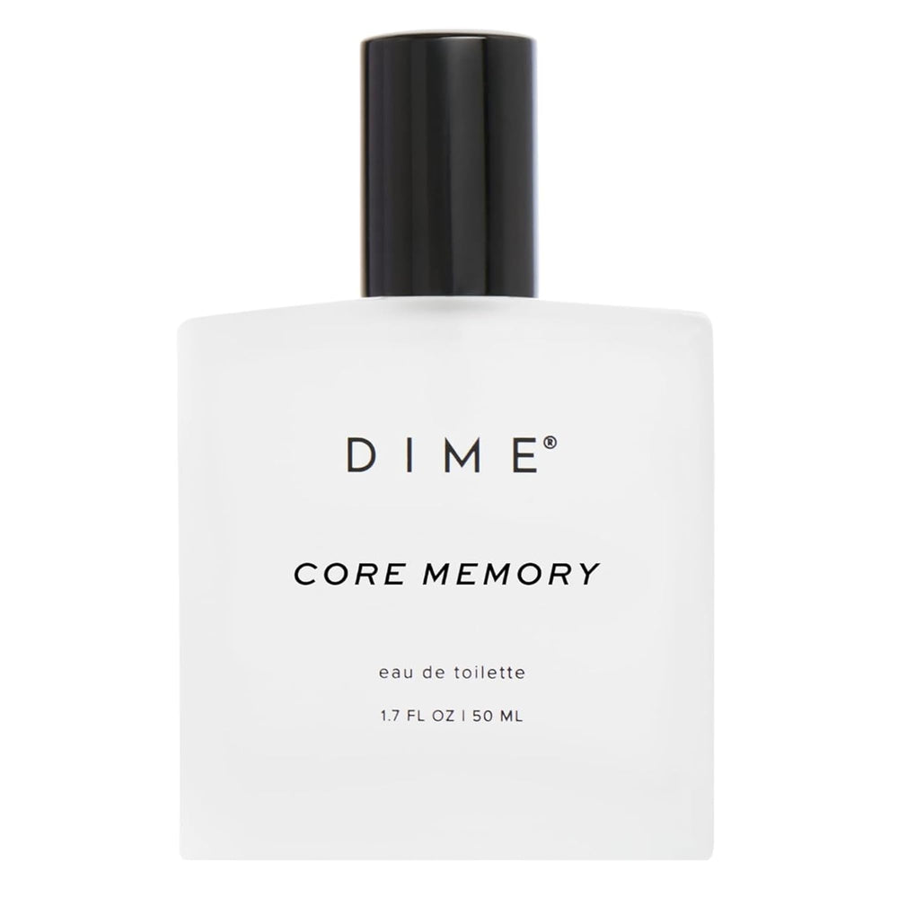 DIME Core Memory perfume bottle front view for everyday light, citrus fragrance