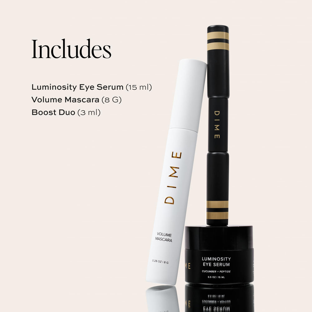 DIME Eyelash Serum wand for growth support and precise application