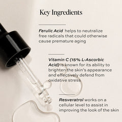 DIME Hyper Glow Serum texture swirl on skin indicating smooth absorption and brightness