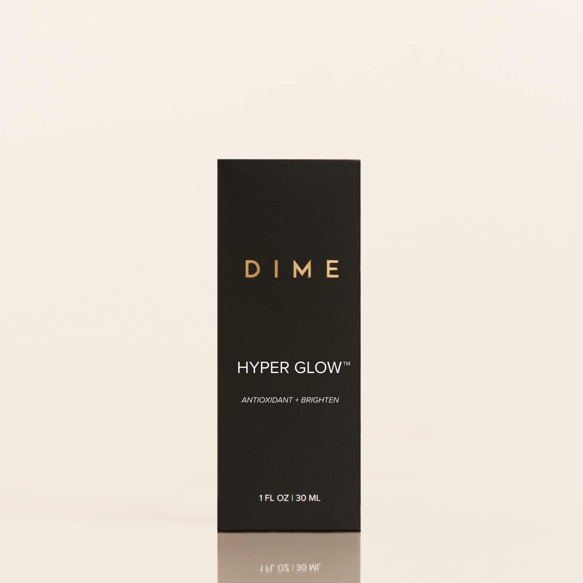 DIME Hyper Glow Serum vegan cruelty-free label signals ethical skincare choice