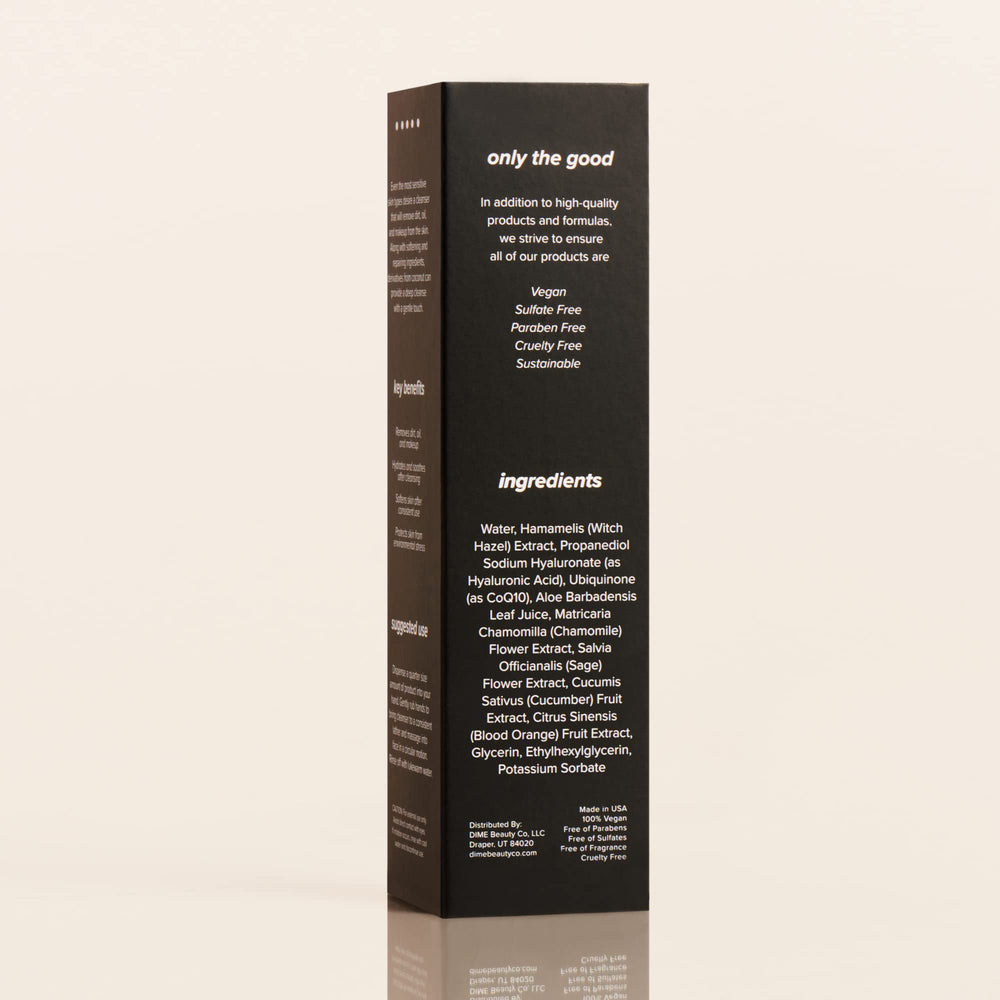 DIME Super Skin Toner ready for routine with serums and moisturizers.