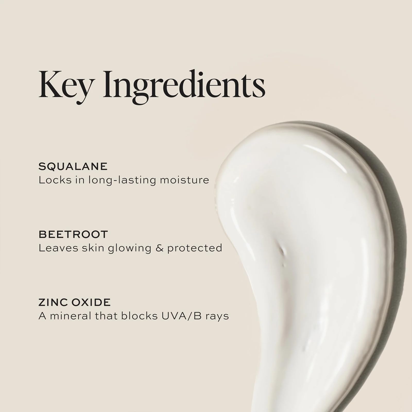 Morning skincare routine shot featuring Wonderscreen as last step after moisturizer