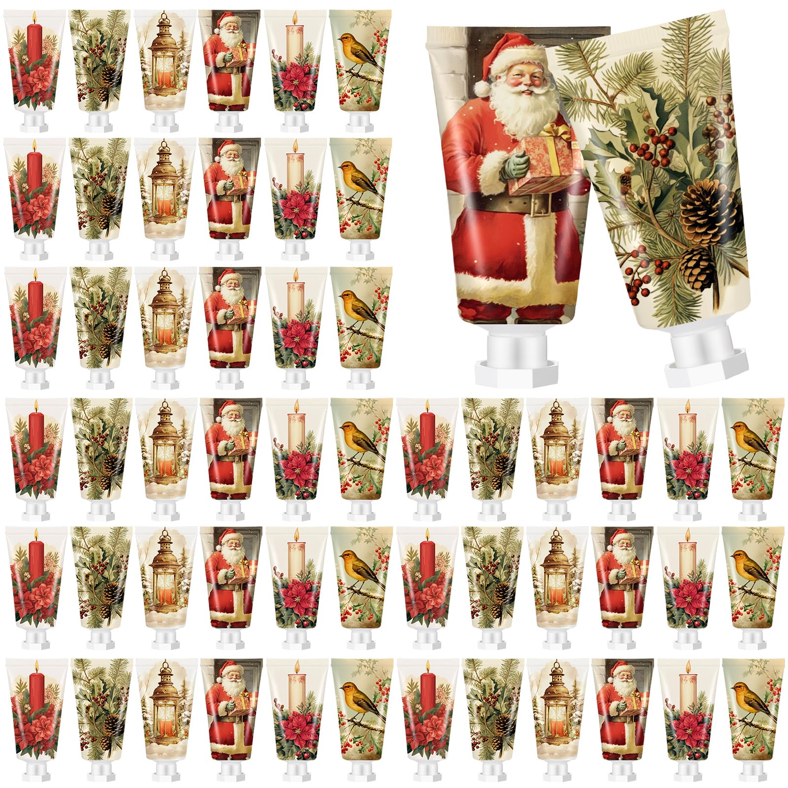 Dimsile 72-piece Christmas hand cream set in festive packaging for gifting
