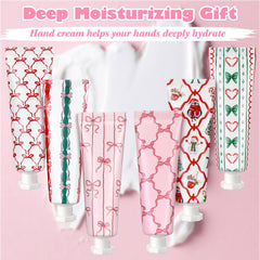 Dimsile Pink Bow Hand Cream coconut scent for portable daily moisturization