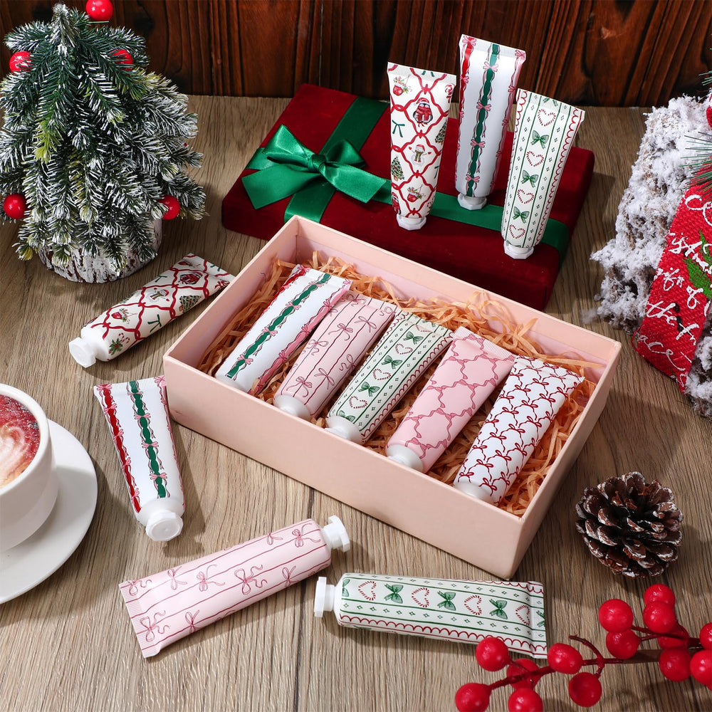 Dimsile Pink Bow Hand Cream cookies scent, compact hydration on the go