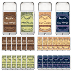 Dimsile cedar wood solid cologne close-up highlighting earthy aroma.