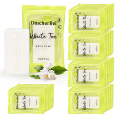 DincherBel 200-pack travel soap box provides bulk hotel amenities for easy stocking.
