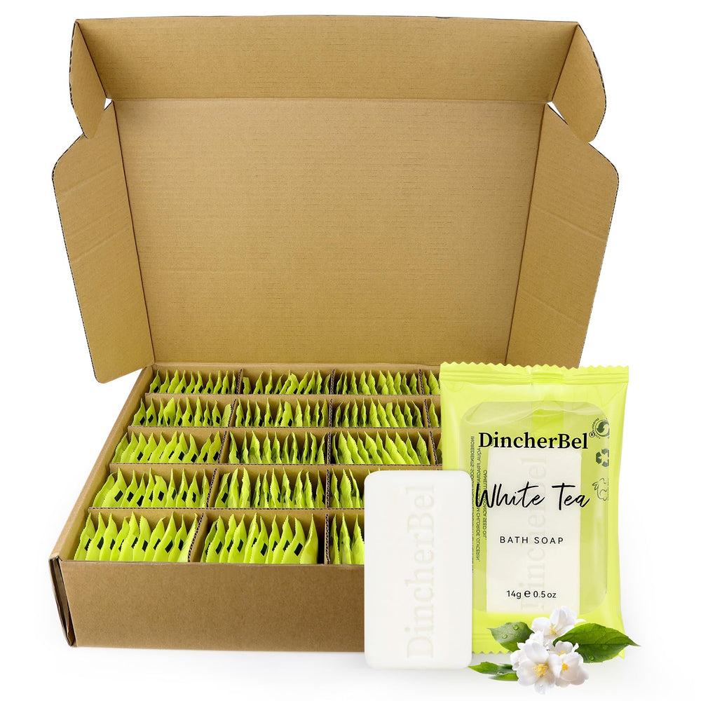 DincherBel compact travel toiletries soap ideal for road trips.
