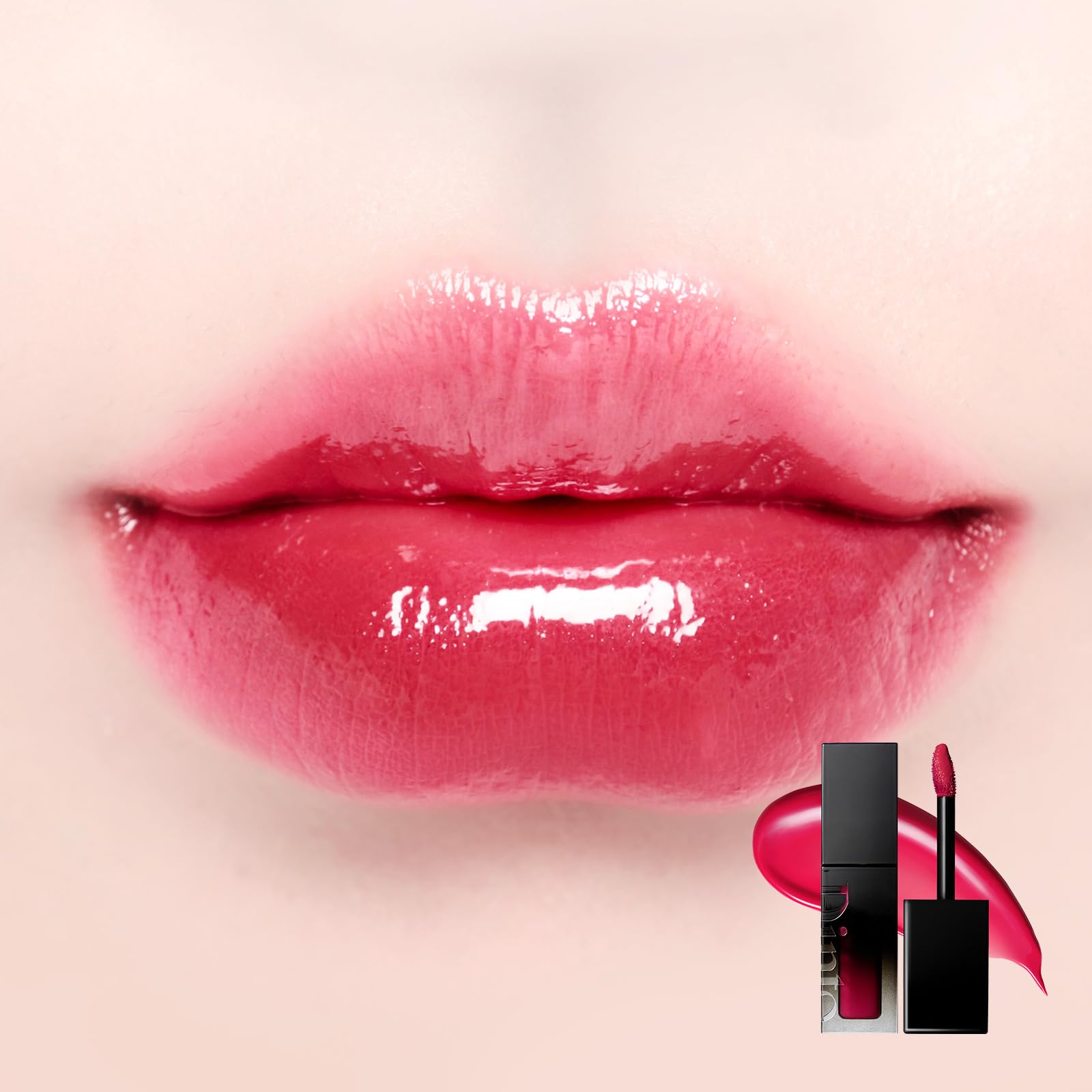 DINTO angled applicator provides precise, mess-free lip application