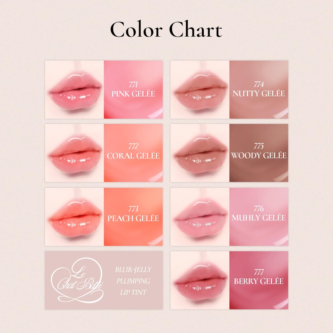 Dinto Blur-Jelly Lip Tint texture close-up highlights jelly consistency