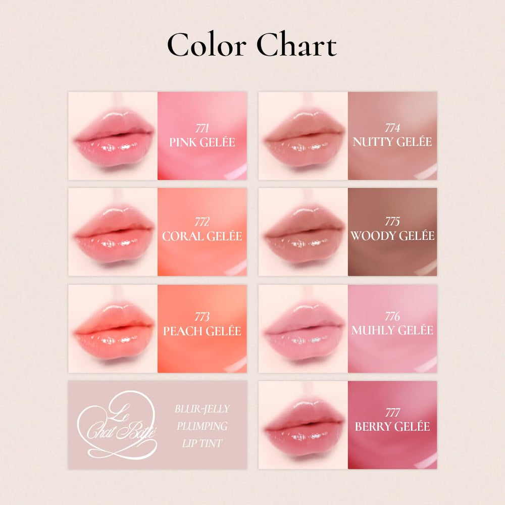 Dinto Blur-Jelly Lip Tint texture close-up highlights jelly consistency