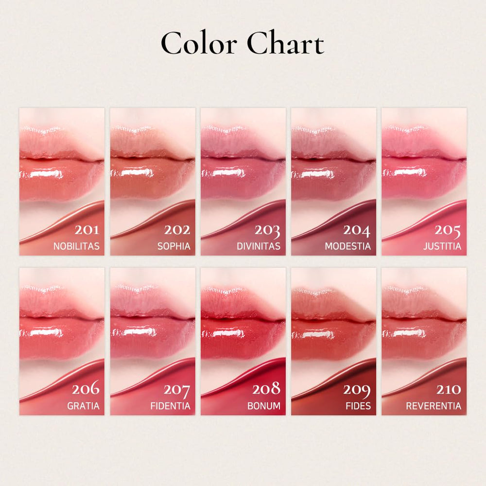 DINTO Ever-Lasting Airy Fit gloss on lips