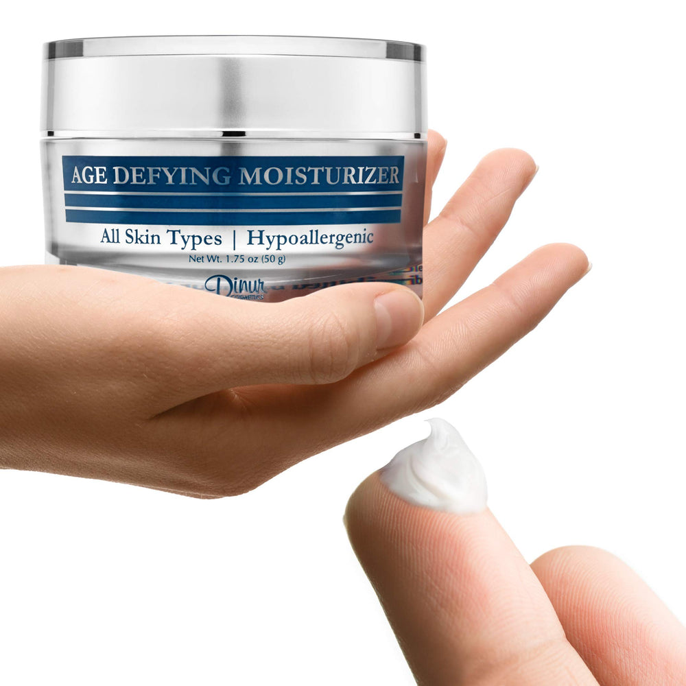 Dinur Cosmetics Hydractive 24 jar open reveals rich moisturizing cream.