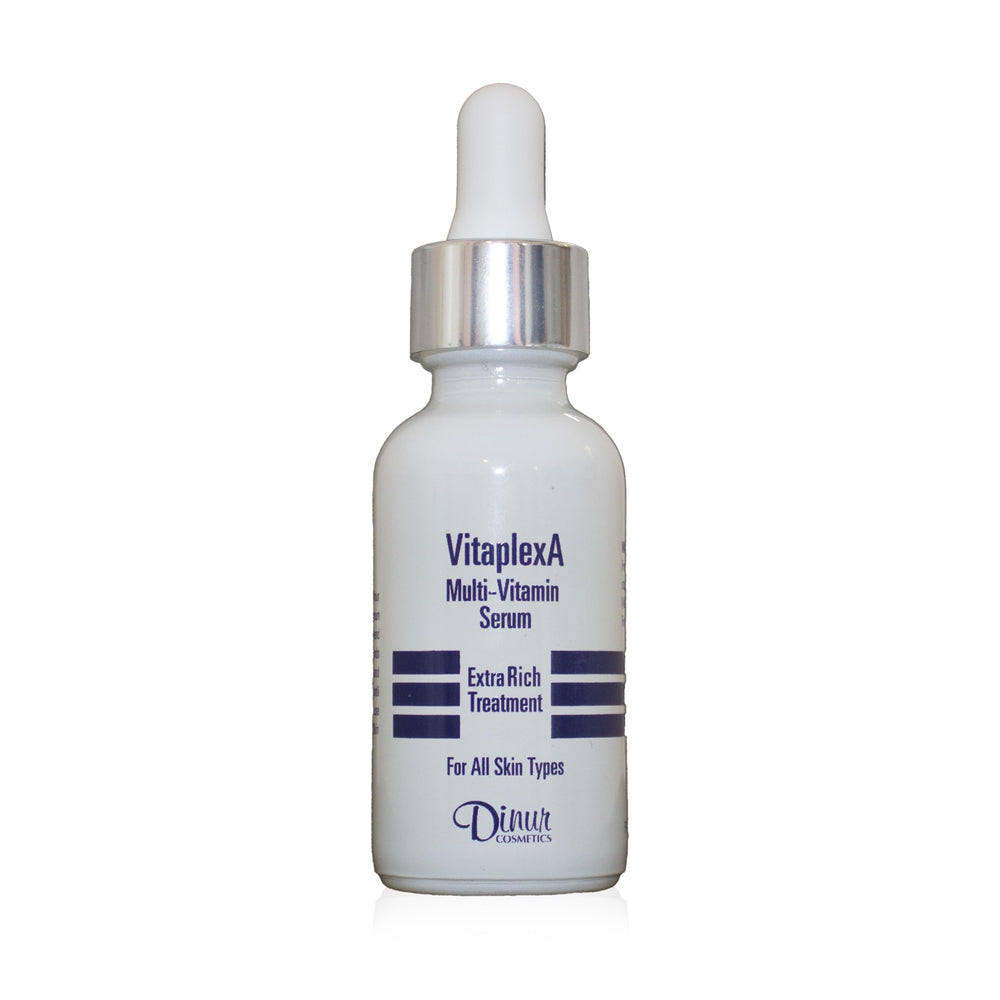 Dinur Vitaplex serum dropper for precise, controlled application.