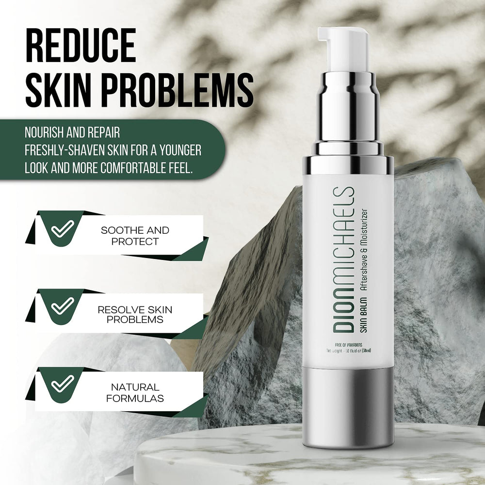 Dion Michaels fast-absorbing formula: no sticky residue after application.