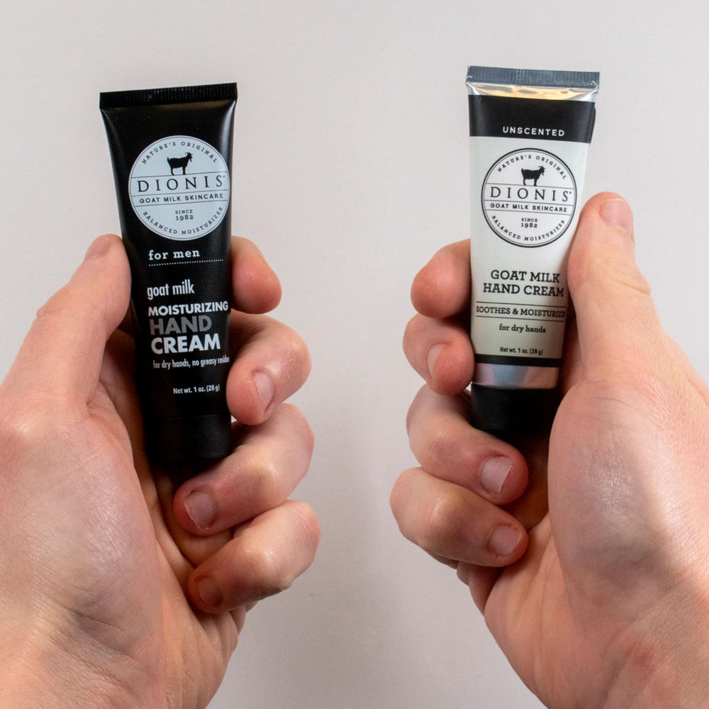 Gift-ready autumn packaging for Dionis hand cream duo
