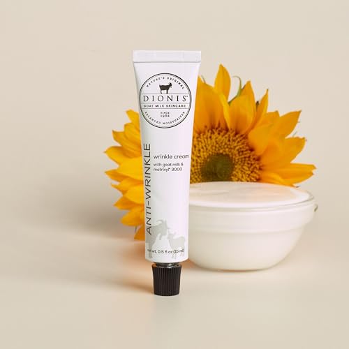 Dionis close-up of smoother-looking skin hints at potential elasticity support.