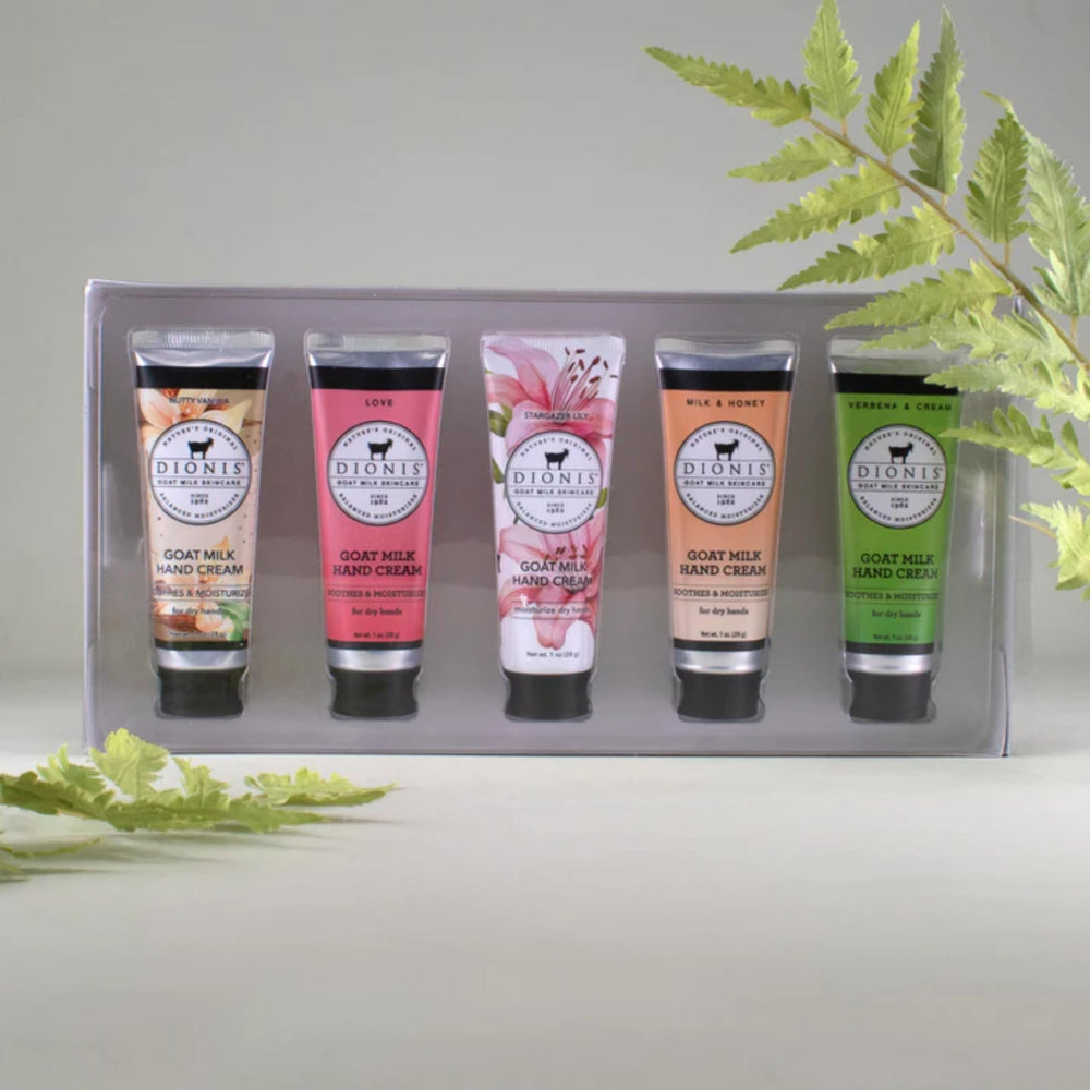 Dionis Love hand cream travel size for smooth hands.