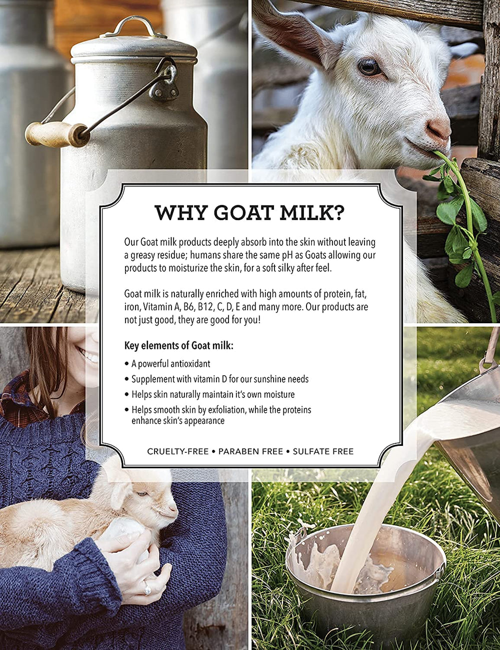 Dionis Goat Milk Hand Cream Made in USA packaging on display