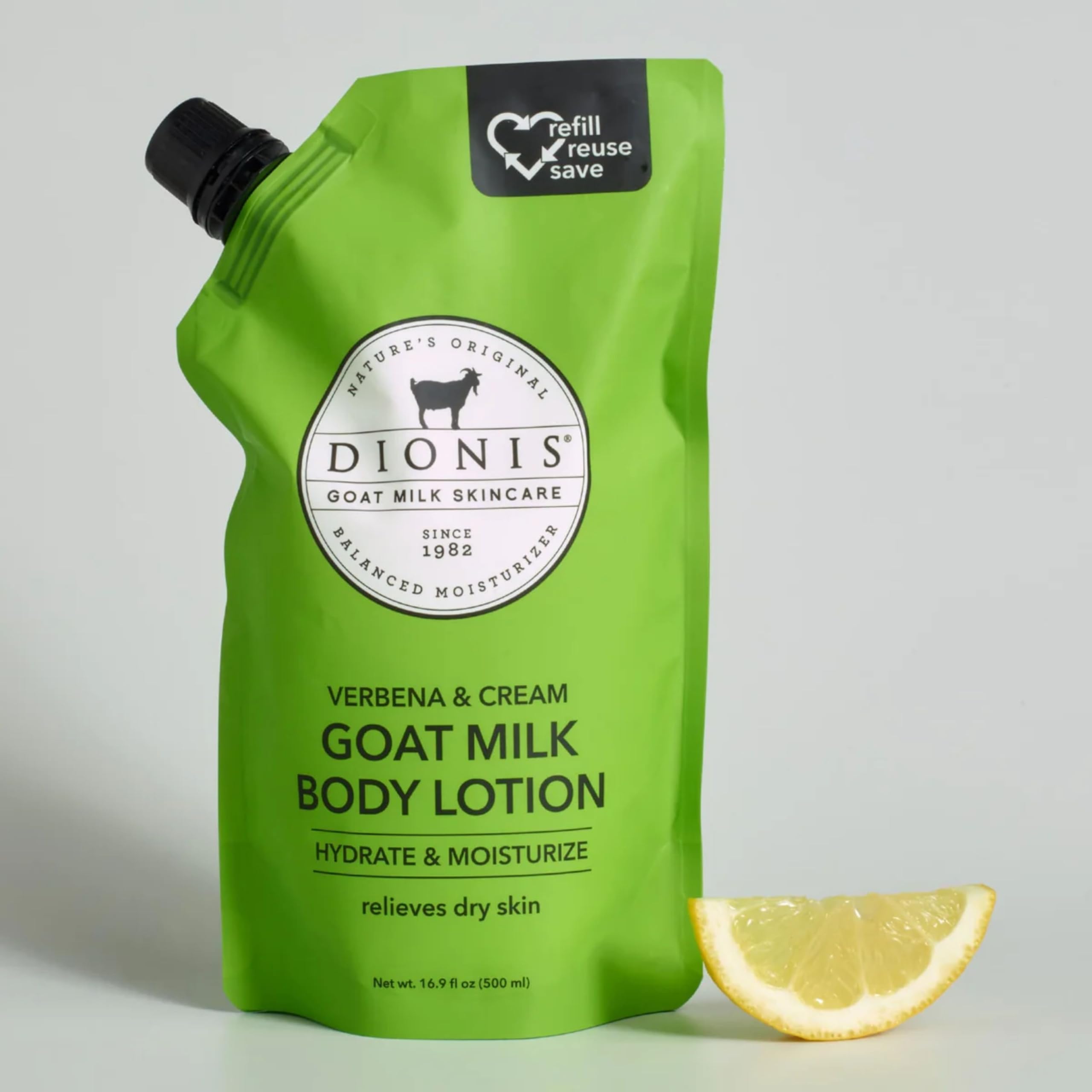 Dionis eco-friendly packaging emphasizes reduced waste