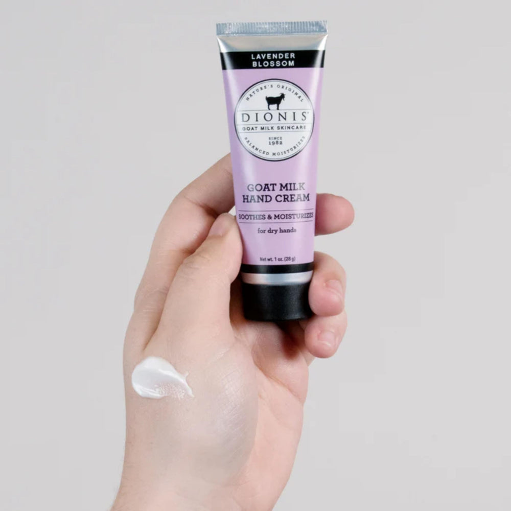 Dionis lavender blossom lotion bottle close up