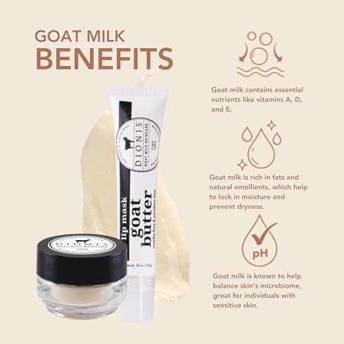 Dionis Goat Milk Sugar Lip Polish packaging highlights premium lip care