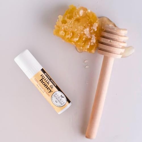 Dionis honey flavor lip balm close-up with sweet aroma.